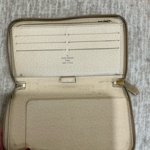 ✨💎FULL INCLUSION💎✨LOUIS VUITTON Damier Azure Zippy Organizer Wallet w/COA - Picture 3 of 10